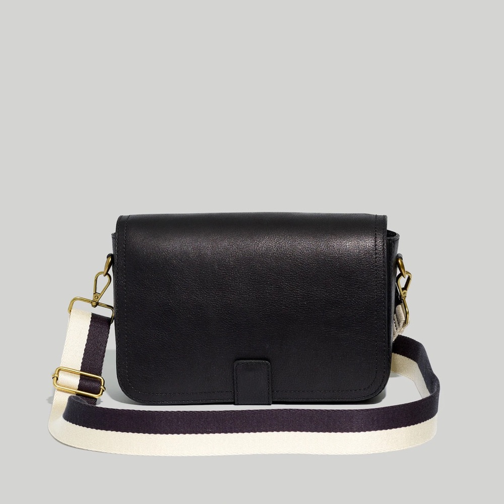 Madewell The Transport Flap Leather Shoulder Bag